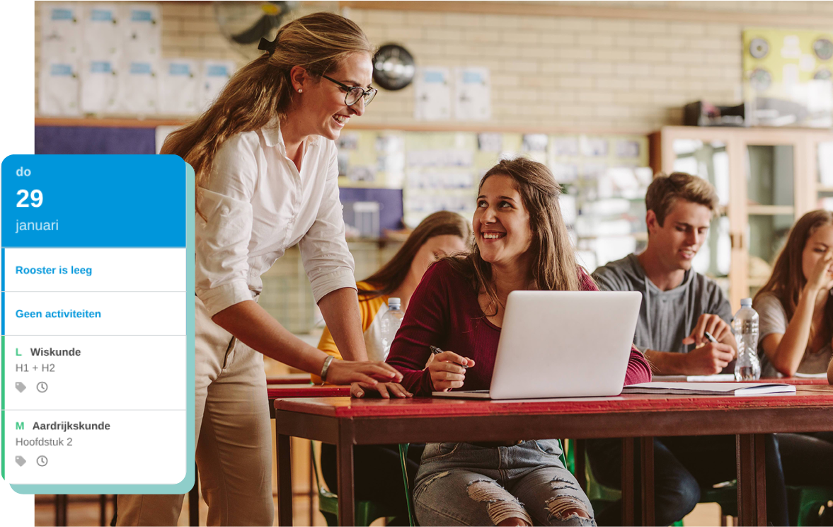 Afbeelding begeleider huiswerkbegeleiding